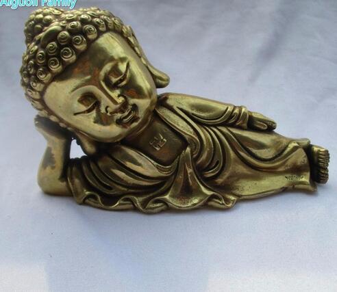 Exquisite Chinese hand-carved pure brass Golden toad cabbage statue
