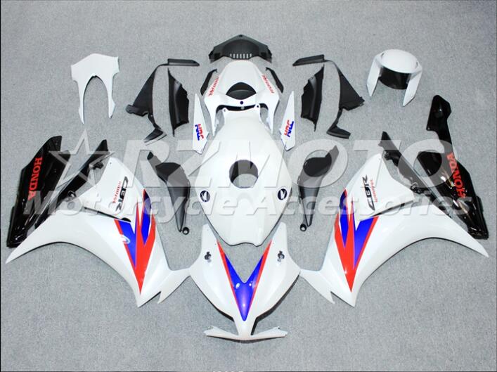 

3 free gifts For Honda CBR1000RR 2012 2013 1000RR 12 13 ABS Injection Motorcycle Full Fairing Kit Red White T5