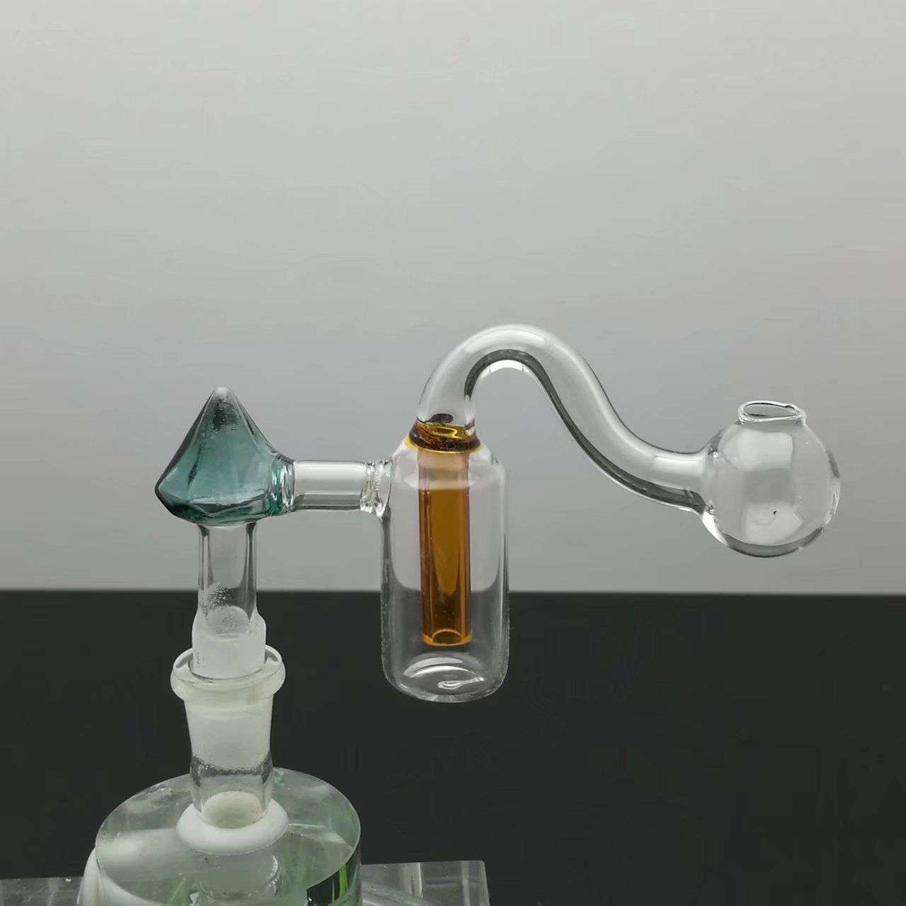 

Color diamond filtration S burning pot Pipes Smoking Glass Bongs Glass Bubblers For Smoking Pipe Mix Colors