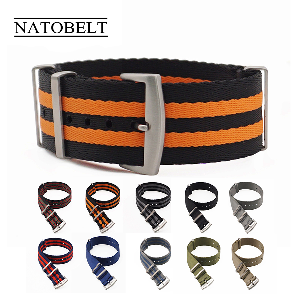 

Bond 007 20mm 22mm Nato Strap Watch Band Men Buckle Watch Strap with tools