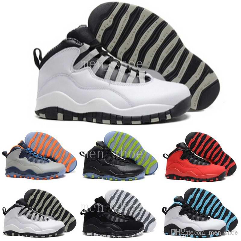 

[With Box] Wholesale Cheap Air 10 Mens Basketball Shoes Sneakers Women Men Online Superstar s X Sport Canvas Real Authentic 41-47, #02