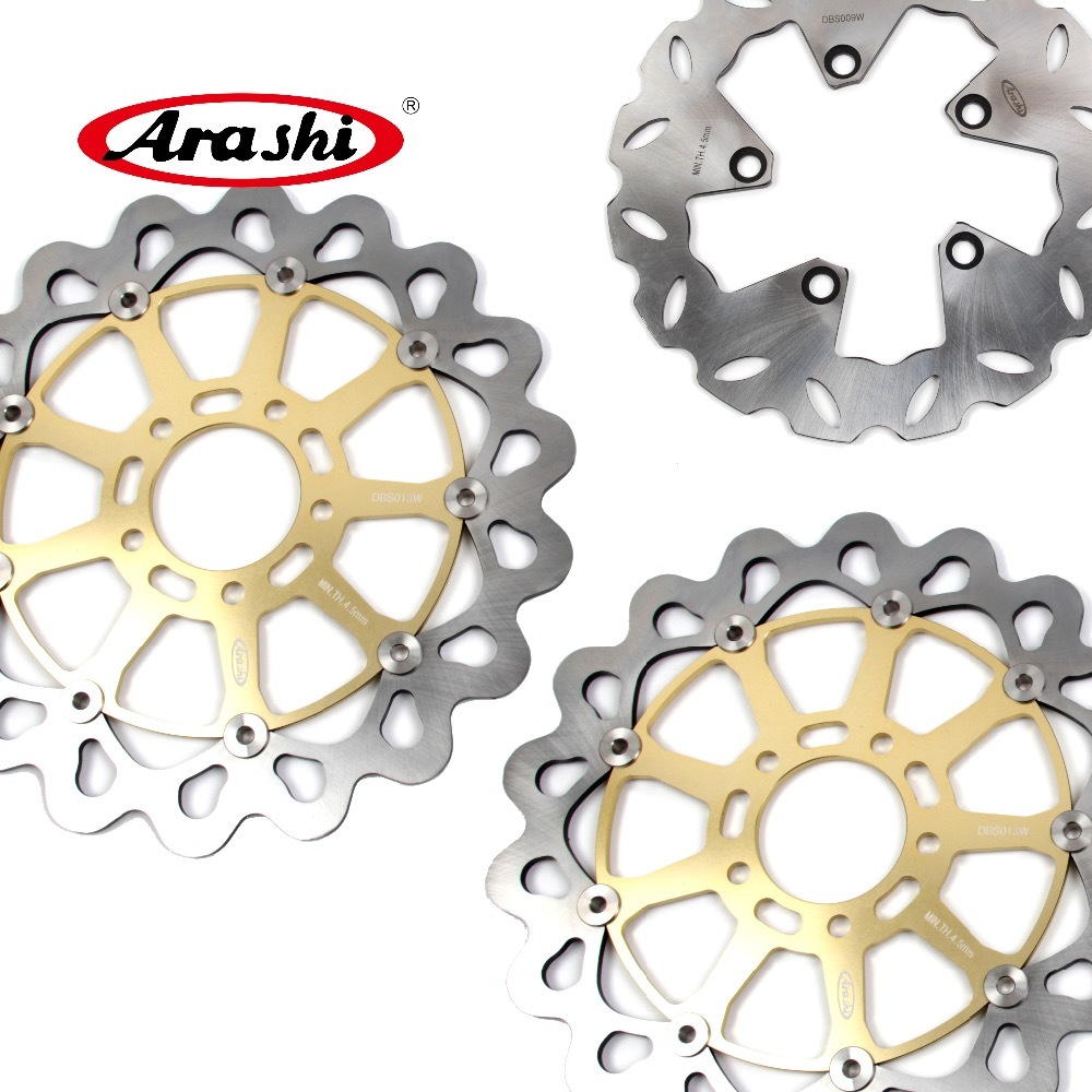 

ARASHI FOR SUZUKI GSXR 750 1996 - 2003 Front Rear Brake Rotors Disc GSX R GSX-R 600 2002 2001 2000 1999 1998 1997