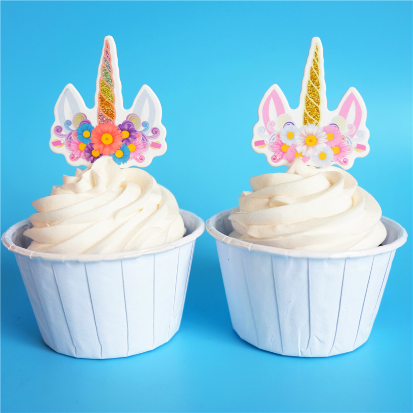 Carrousel Cheval Cupcake Insert Drapeau Carte Topper Bebe Fete D Anniversaire Gateau Decor W Mariage Maison