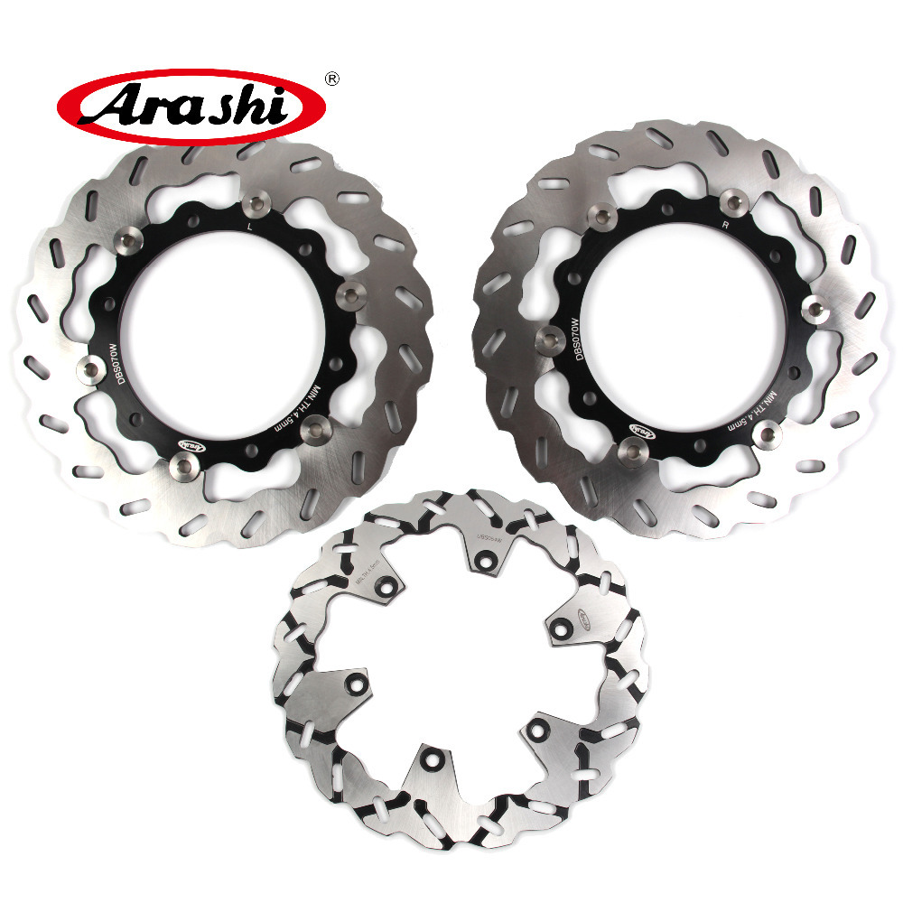 

Arashi For YAMAHA XP T-MAX ABS 500 2008 2009 2010 2011 Front Rear Brake Disc Rotors Disk Motorcycle TMAX XP500 T-MAX500