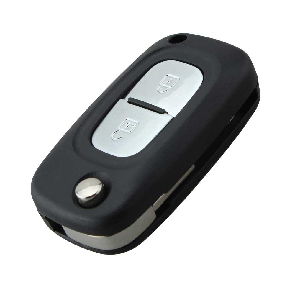 Key Shell 2 Button Flip Fold Remote Key Case for Renault Modus/Kangoo/Scenic/Clio/Megane Car-image-416249306