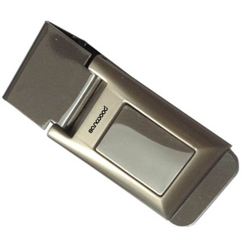 

Stainless Steel Spring Money Cash Clip Pocket Slim ID Credit Card Money Holder BV8U