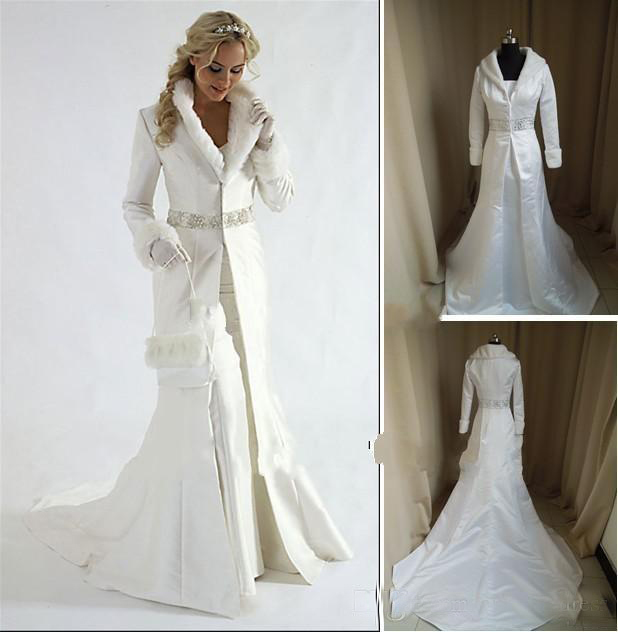 long white dress coat