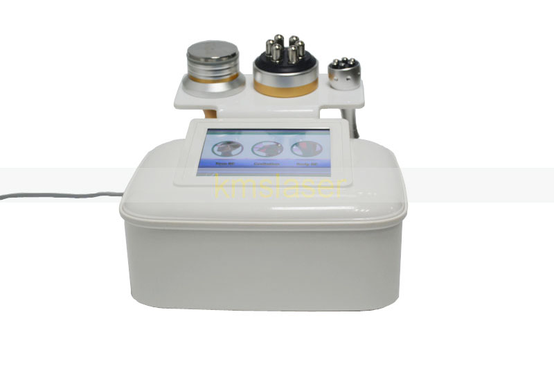 

3 in 1 portable 40Khz cavitation 5MHZ sixpolar body RF face RF handle for facial skin lift body slimming home salon machine