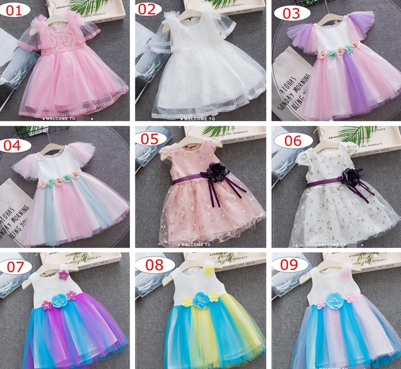 fairy style flower girl dresses