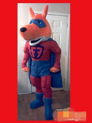 

Custom Mr Fox mascot costume Adult Size free shipping, Orange
