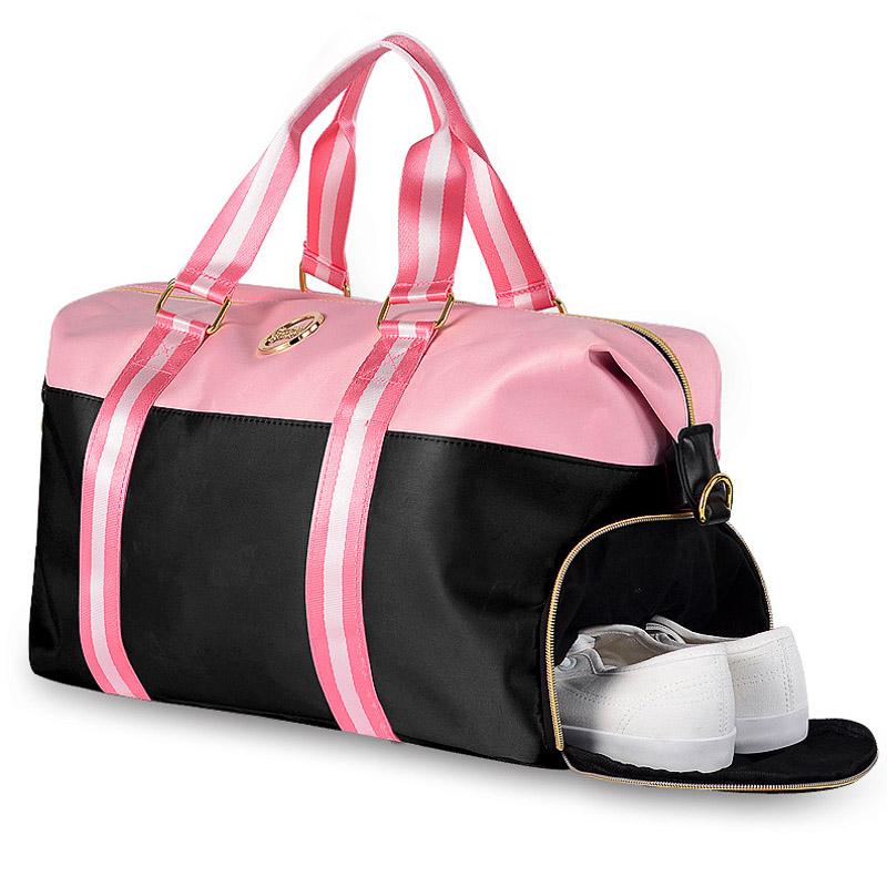 black travel bag womens