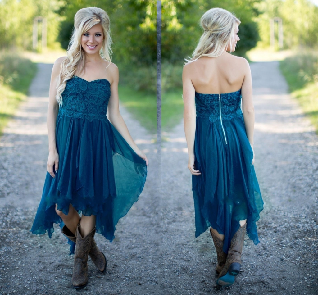 teal bridesmaid dresses short