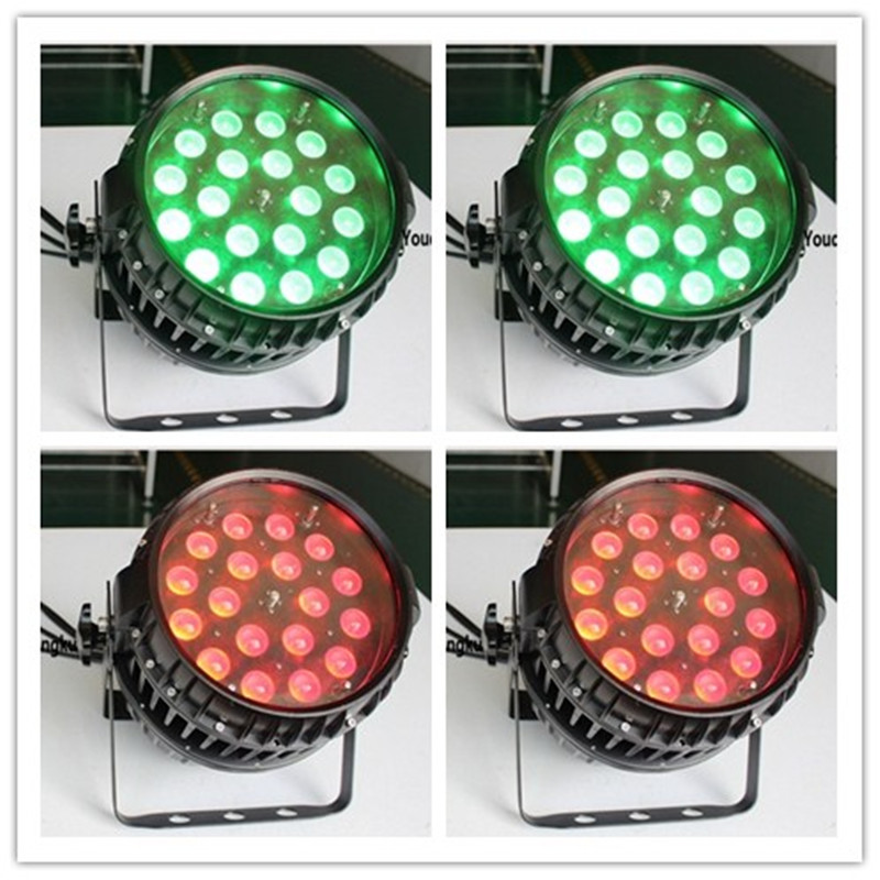 10 pieces DMX512 led par 64 light 18x15w 5in1 outdoor waterproof rgbwa led zoom par light-image-415821499
