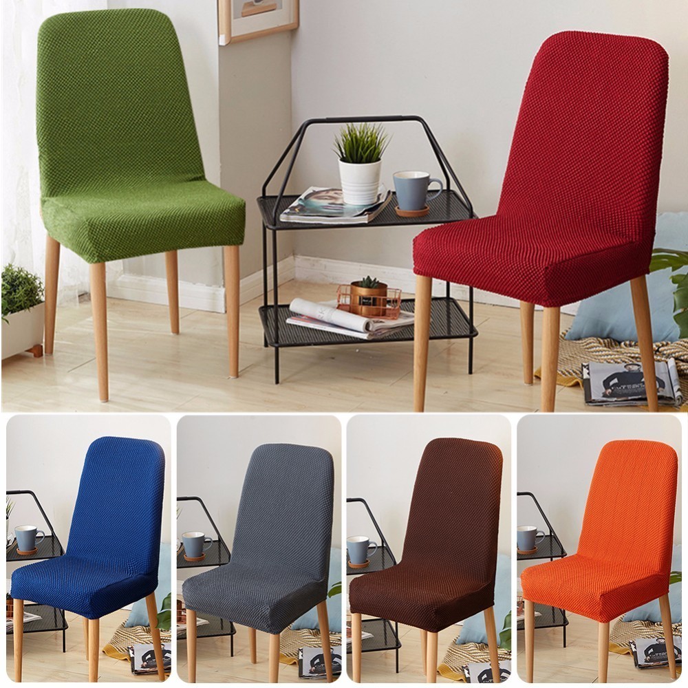 Verdicken Sie Stretch Spandex Dining Chair Schutzhüllen Barhocker Hussen