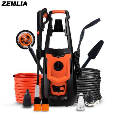 High Pressure Car Washer Household 220v Electric Bicycle Washing Device Cleaning Machine Portable Car Wash Pump-image-417635219