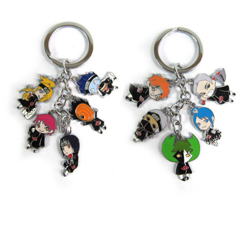 Naruto Uzumaki Namikaze Minato Key Chain Pendant Keychain Cosplay Charm Keyring