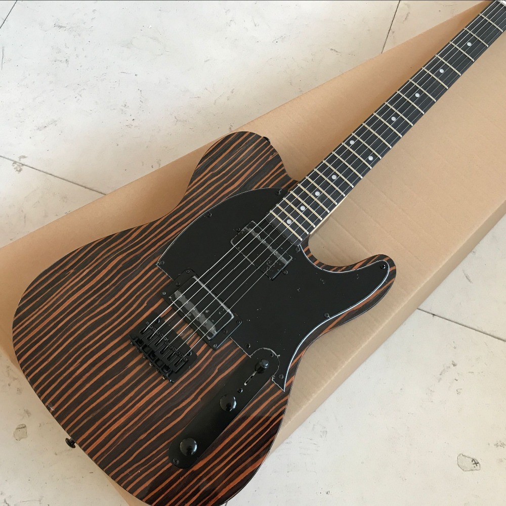 Free Shipping custom shop TELE 6 Strings Ebony fingerboard Electric Guitar telecaster guitaar relics by hands guitarra real photos show guit-image-431334420