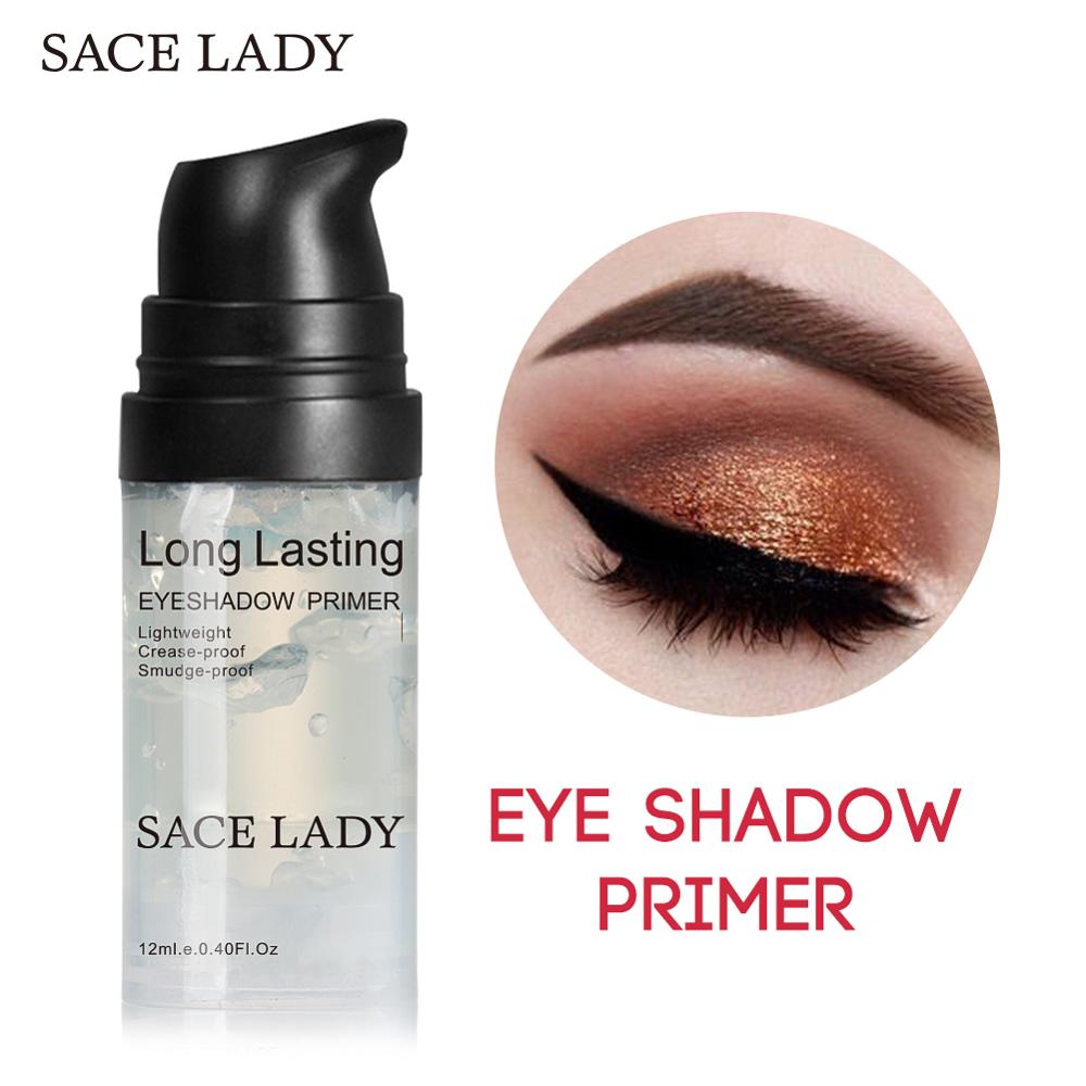 

SACE LADY Eyeshadow Primer Makeup Base Prolong Eye Shadow Nake Under Shade Brighten For Make Up Matte Cream Natural Cosmetic, Eye primer 12ml