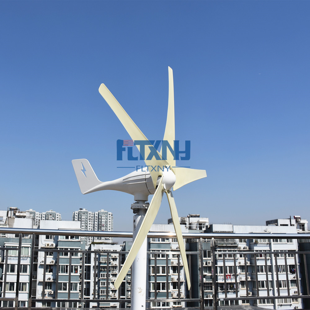 

NEW arrival ! 500W 12v/24v wind turbine wind fans 5 blades for wind solar hybrid system
