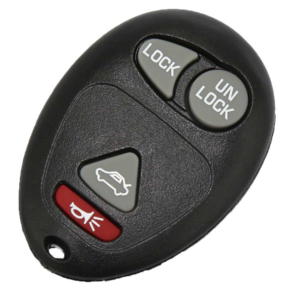 2PCS 4Buttons Replacement Keyless Entry Remote Key Fob Transmitter Clicker Control Beeper Alarm For Car BUICK Pontiac-image-415193350