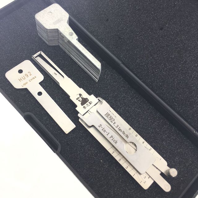 

HU92 2 in 1 Auto Pick and Decoder Locksmith Tools Auto Locksmith Tools to Open Car Door