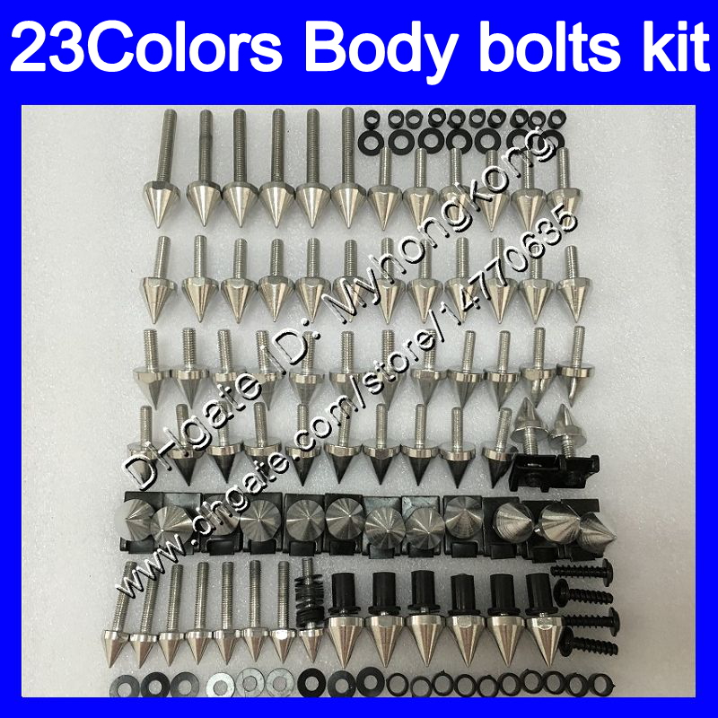 

Fairing bolts full screw kit For KAWASAKI ZX14R 06 07 08 09 11 ZX 14R ZX-14R 2006 2007 2008 2009 2011 Body Nuts screws nut bolt kit 25Colors, No.1