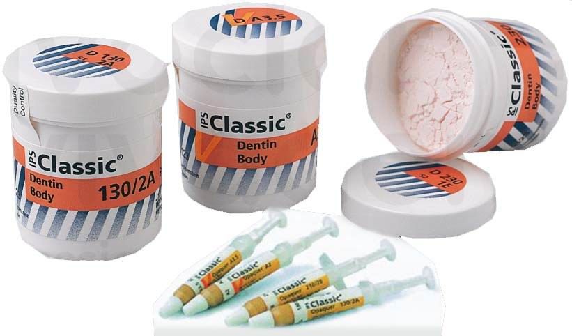 

lvoclar IPS Classic Porcelain powder A1 A2 A3 A3.5 S1 S2 S3 N...etc 100gr Free shipping