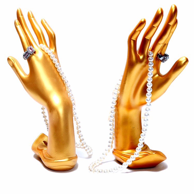 

Free Shipping!!Fashionable Golden Hand Mannequin High Quality Mannequin Hand On Sale