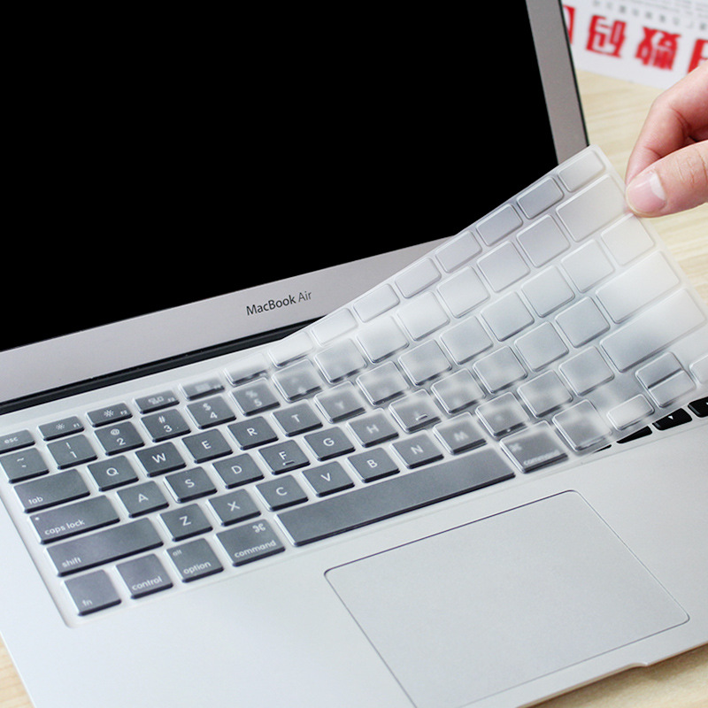 

Transparent Silicone EU/US keyboard protective film for Apple laptop keyboard membrane for Macbook Air pro 13 15 11 12 inch A1843