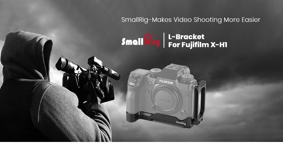 L Plate Placa L para Fujifilm X-H1-2178 SMALLRIG X-H1 L Bracket