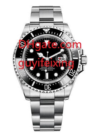 

Top Quality Mens watches Sapphire Wristwatches Basel Red SEA-DWELLER Stainless Steel 44mm Watch 116660 Automatic Movement Watch Watches, Black
