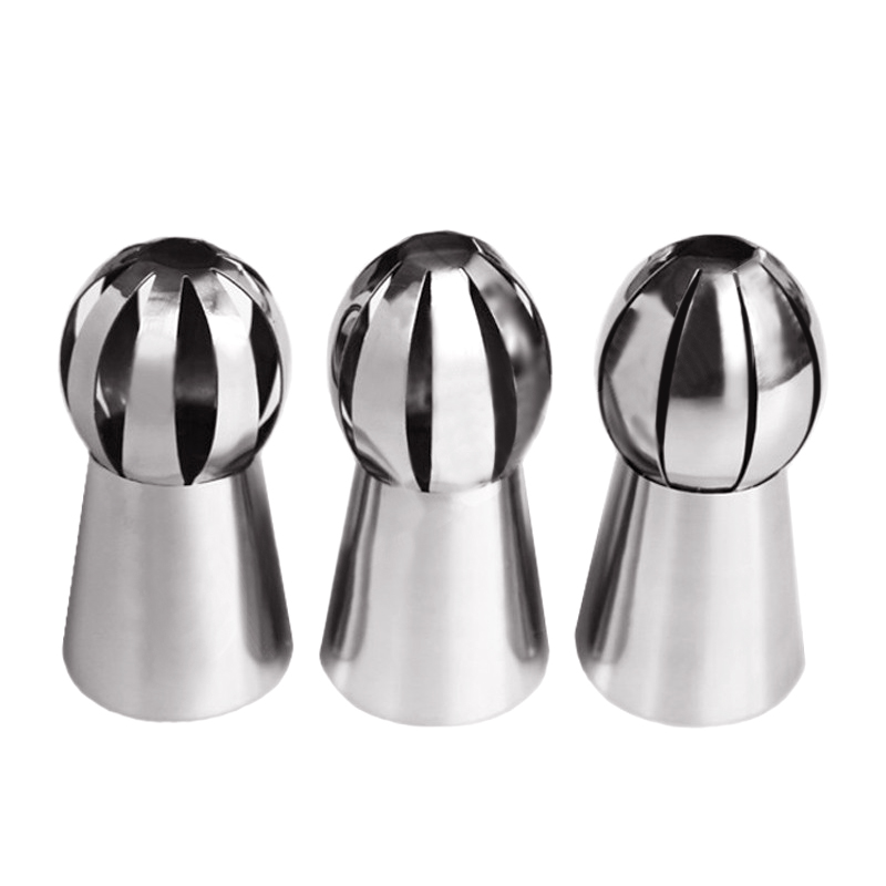 

Wholesale- 3Pcs Russian Tulip Nozzles Stainless Steel Icing Piping Tips Set Cupcakes Rose Flower Pastry Cake Decorating Tools #85082