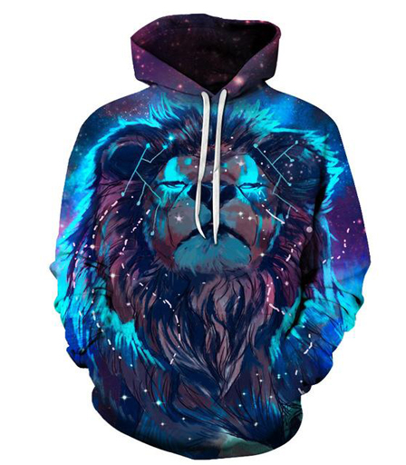 

3D Colorful Lion Hoodies Men Women Sweatshirt Fancy Lion head Pullovers Couples Hoodies S-5XL Autumn Thin Top 3D Hoodie Sweatshirts S-5xl, Lh-016