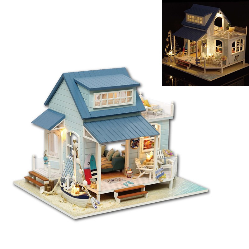 pre assembled dollhouse