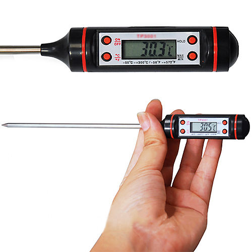 

Home Kitchen Dining Bar Bakeware Electronic Meat Thermometer Kitchen Tools Digital Food Probe BBQ Thermometers 3875