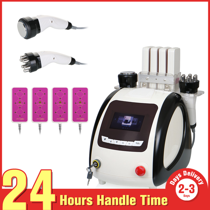 

New 40K Cavitation Ultrasound Multipolar RF Skin Tighten 635nm 160mw Lipo Laser Diode LLLT Fat Burning Body Slimming Machine