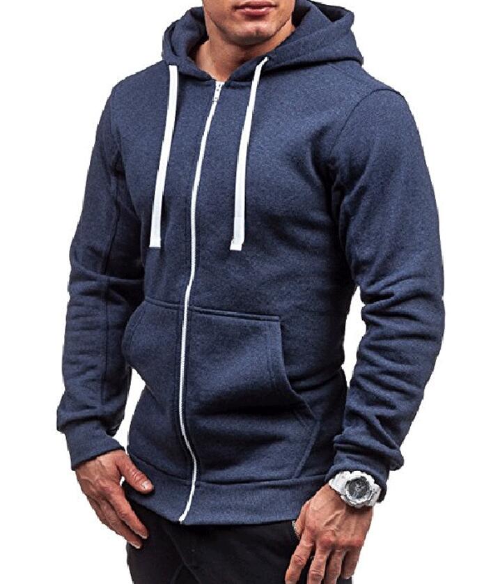 Nouveau sweat à capuche pour hommes pull à capuche designer sweat-shirt pour hommes fermeture éclair à capuche pull décontracté veste hommes coul