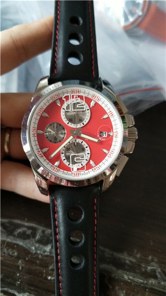 Hot sale luxury watch for man quartz stopwatch man watches stainless steel wrist watch leather band cp27-image-430040937