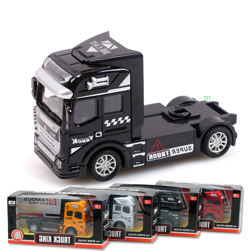 

Alloy Car Model Toys, Container Truck Head, Freight Car, Boys' Favorate, for Party Kid' Birthday' Gifts, Collecting, Home Decoration