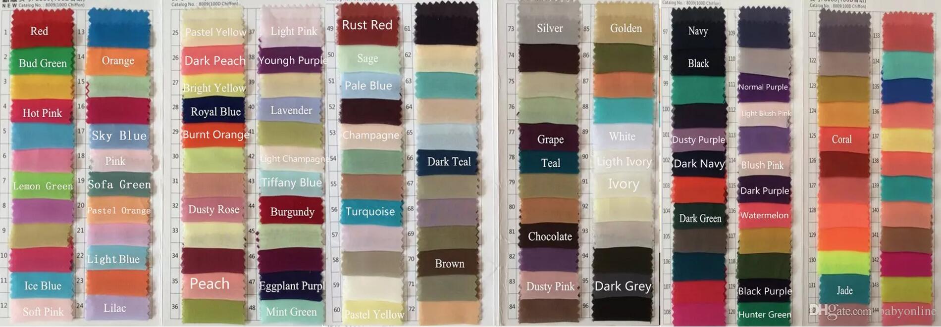 Custom Made From Color Chart