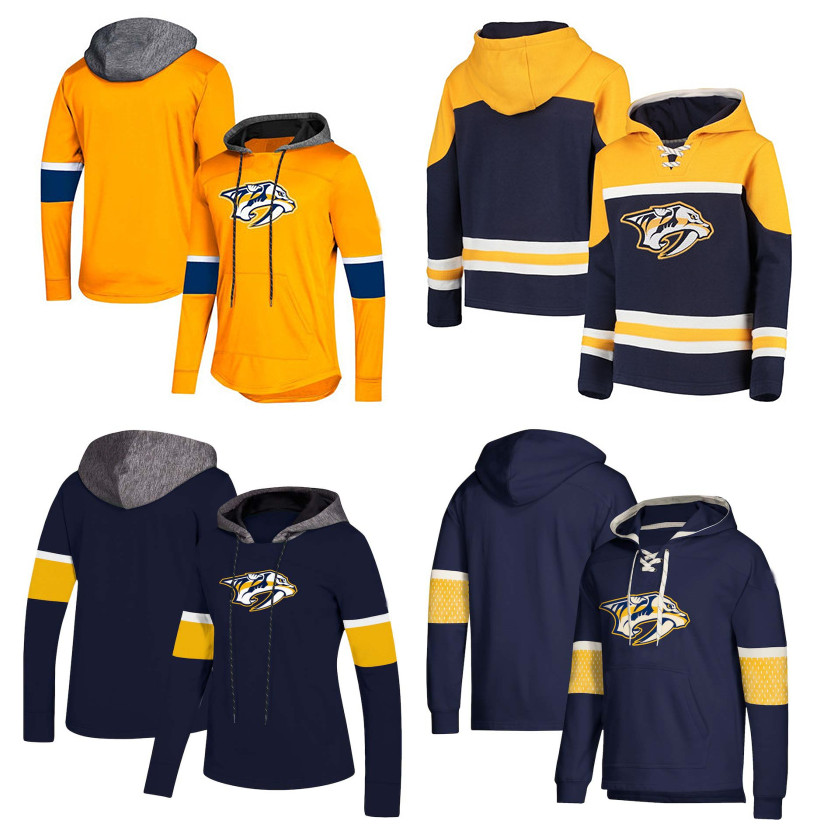 

Nashville Predators Hoodie Jersey PK Subban Pekka Rinne Filip Forsberg Roman Josi Filip Forsberg Fisher Johansen Ellis Hockey Pullover, Men's yellow