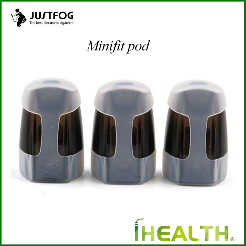 

100% Original Justfog MINIFIT Pod Cartridge with 1.5ml capacity 1.6ohm Japanese Organic Cotton Coil fit MINIFIT Pods Kit Dhl fast shipping