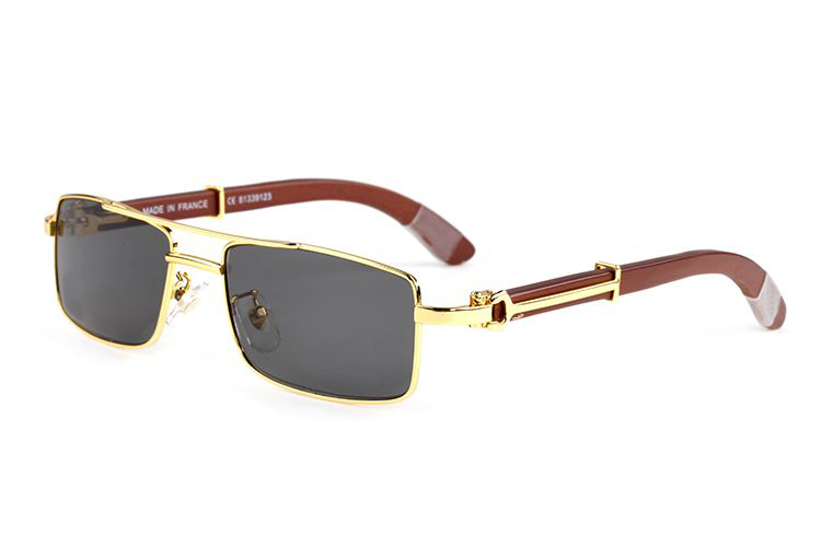 

new arrival buffalo horn glasses men gold original wood sunglasses women mirror sport goggles vintage retro sun glasses handmade oculos