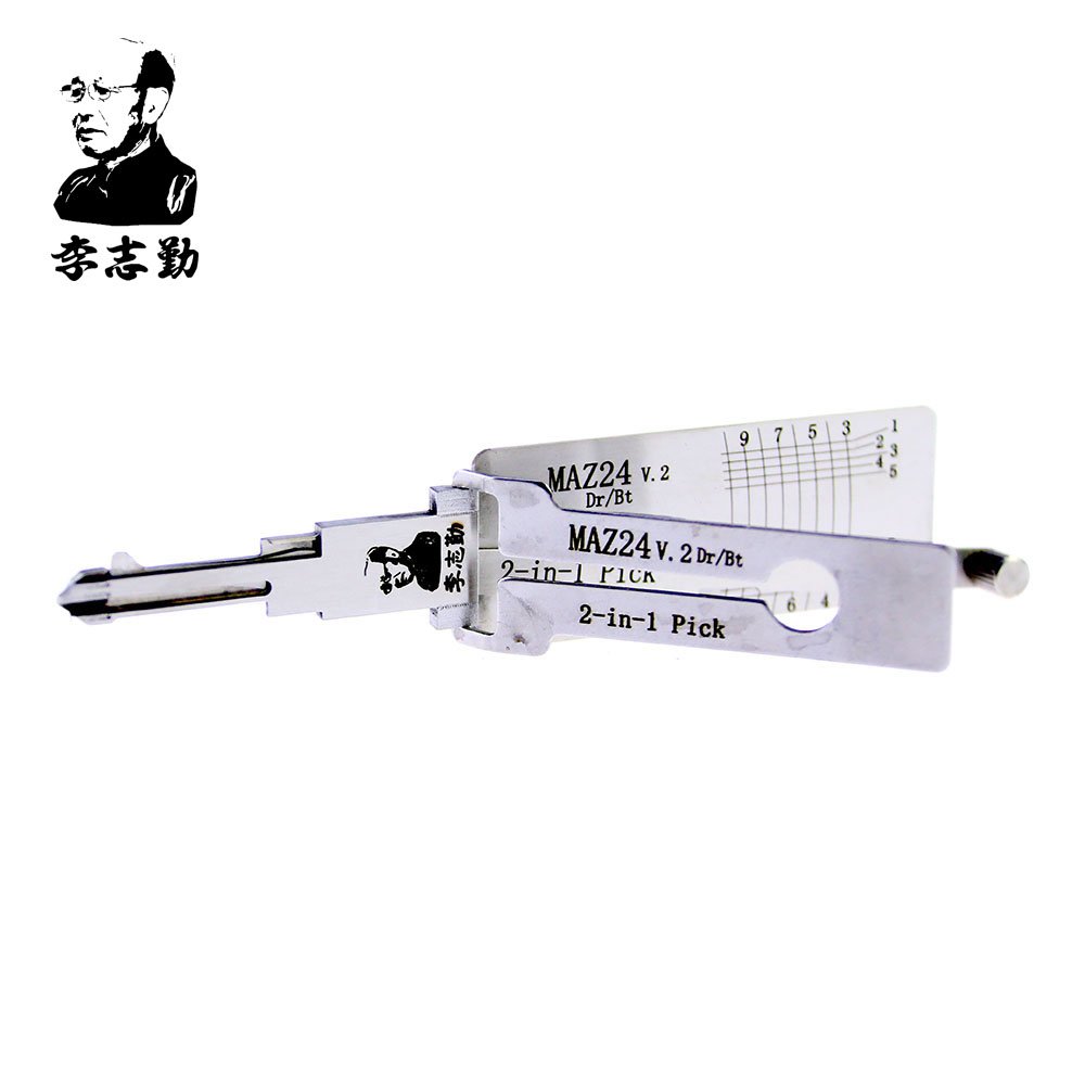 

HOT Lishi Mazda MAZ24 2 in 1 lockpick and decoder