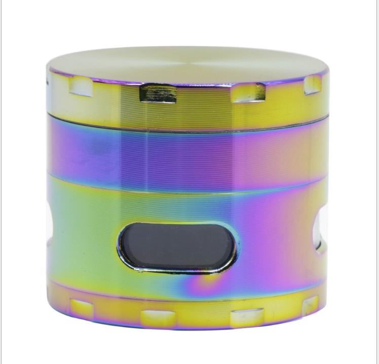 

The New Four Levels of 63 Mm Diameter Zinc Alloy Side Window Chamfering Blue Dazzle Colour Smoke Detector