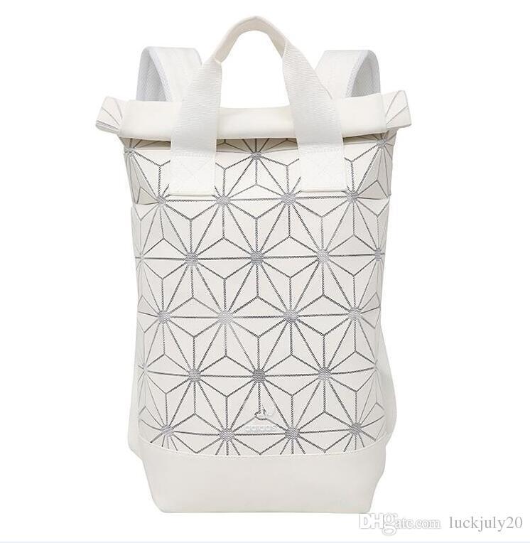2018 Livraison GRATUITE 3D Diamant géométrique Trois-Dimensionnel Sac à bandoulière Sac à bandoulière Hommes / Femme Casual Computer Sac à dos Sa