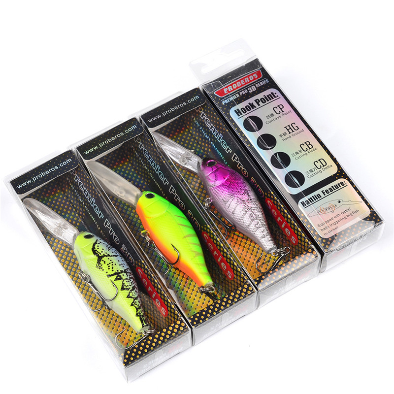 

Retail Box Package 11.5cm 14g Camouflage Swimbait Live Target Lure Hooks 6colors Minnow wobbler plastic Perch Jerk bait