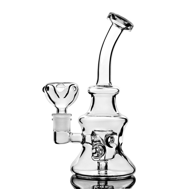 

Mini Bubbler Glass Bongs Glass Ash Catcher Percolator Water Pipe smoking bongs Oil Rig Glass hookahs shisha small piece