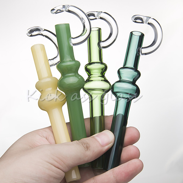 

Glass hand pipe Oil Burner CONCENTRATE TASTE Wax Smoking Dabber Taster for Rigs Bongs 720