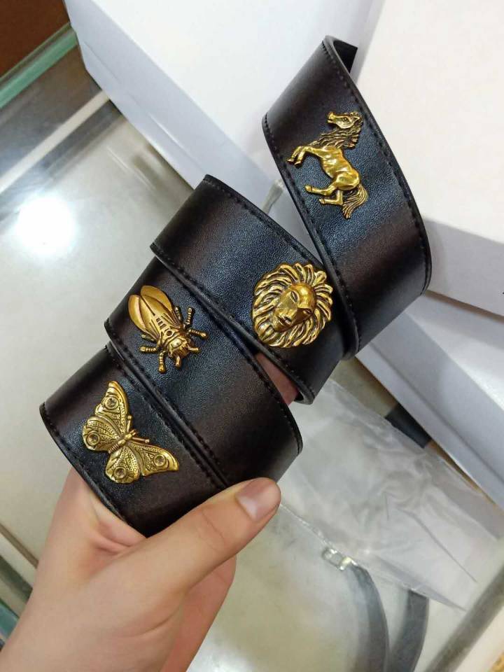 

Designer Belts For Men And Women New Luxury Gbuckle Belt Cowhide Belt Good Quality Fashion Waist Belts With Box, Multi